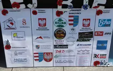 Loga organizator&oacute;w, patronat&oacute;w honorowych medialnych oraz sponsor&oacute;w
