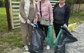 Pracownicy OPS uczestniczą w akcji "Wsp&oacute;lnie sprzątaMY Sandomierz"