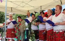 Występ artystyczny KGW Sokolanki