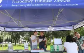 Stoisko wystawiennicze NFZ