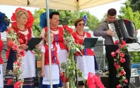 Wystep artystyczny KGW "Ziemia Dwikoska" w Dwikozach