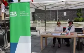 Stoisko wystawiennicze ZUS