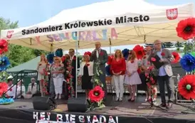 Przedstawiciele władz Sandomierza,  jednostek organizacyjnych miasta oraz instytucji