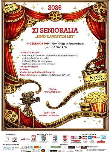 Plakat Senioralia 2026