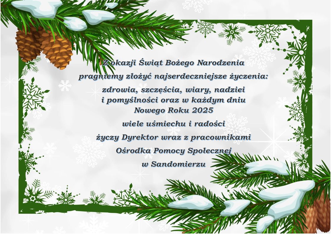 Życzenia Bożonarodzeniowe 2024