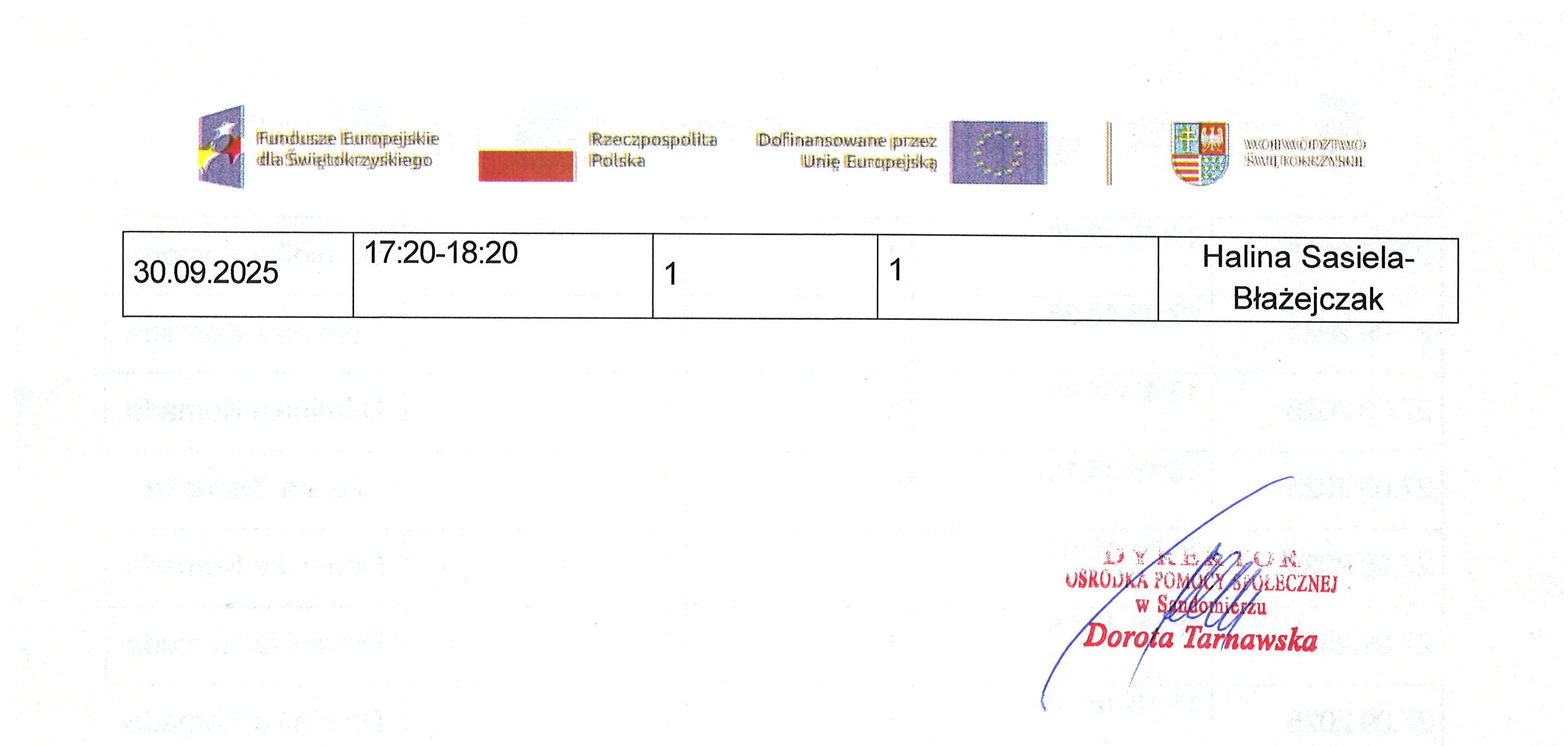 Zadanie nr 1.2 Usługa zdrowotna, pielęgniarska domowa opieka długoterminowa