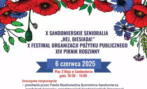 Plakat Senioralia 2025
