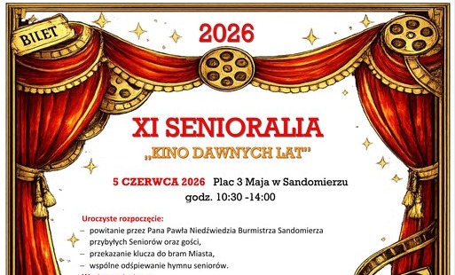 Plakat Senioralia 2026