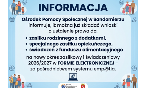 Nowy okres zasiłkowy i świadczeniowy 2026/2027 - zasiłek rodzinny, specjalny zasiłek opiekuńczy, fundusz alimentacyjny.
